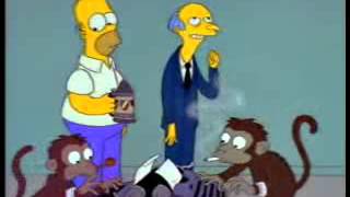 Mr's Burns writer monkeys