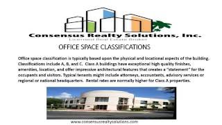 OFFICE SPACE CLASSIFICATIONS