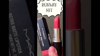 MAC LIPSTICK | RUNWAY HIT |#grwm #grwm2023 #grwmcosmetics #maccosmetics #shortsviral #shortstrending