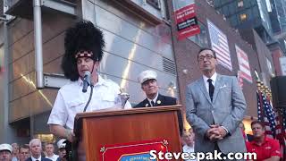 September 11, 2019 FDNY WTC Sunset Cerenony