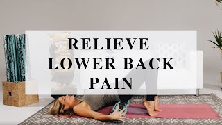 Relieve Lower Back Pain with the Foam Roller!