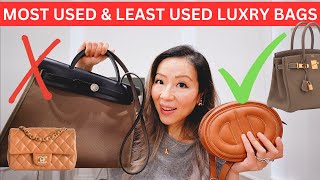 MOST USED AND LEAST USED LUXURY BAGS 2024 | Best and worst luxury bags 2024 |Hermes, Chanel bags etc