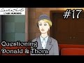 Agatha Christie The ABC Murders Let's Play Walkthrough Part 17 - Questioning Donald & Thora