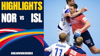 Norway vs. Iceland Highlights | Day 13 | Men's EHF EURO 2020