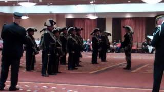 California Commandery No. 1 Knights Templar Drill Team 2012 "C" of 15 man team