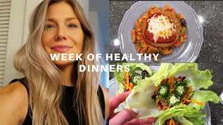 Dietitian Student's Week of Healthy & Affordable Dinner Recipes!