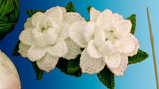 How to make These Flowers with 3D relief leaves are unusual beauties that you will adore