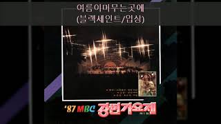 '87MBC강변가요제 B06 여름이머무는곳에 (블랙세인트/입상)