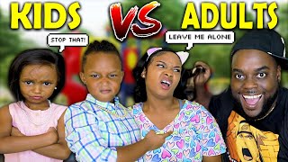 KIDS Turn Into ADULTS & PARENTS Turn Into KIDS for 24 HOURS CHALLENGE! | THE BEAST FAMILY