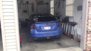 2016 WRX custom exhaust sounds. Perrin Headers \u0026 AeroTurbine mufflers