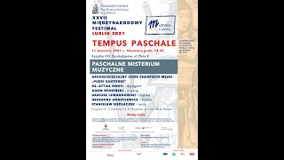 XXVII Międzynarodowy Festiwal „Muzyka i Plastyka – Tempus Paschale”