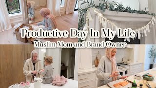 Productive Day In My Life! How I Balance it All as a Working Mom, Prepping for Baby #3