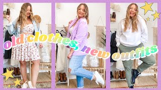 trying on clothes i bought but NEVER wore! (yikes)