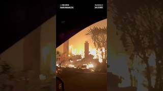 Video shows damage from Palisades Fire