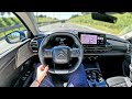 2022 Citroën C5X [ Shine 1.6l 180hp AT8 ] | POV Test Drive #3 (Smart Cruise control in action)