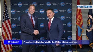 President Kh Battulga’ visit to the United States continues