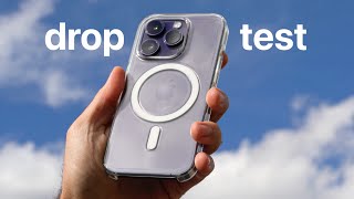 Apple iPhone 14 Pro Clear Case - Drop Test!
