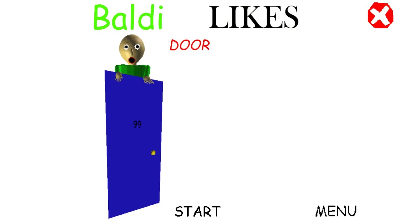 Baldi Likes Door Baldi S Basics Mod Youtube
