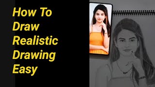 How To Draw Realistic Drawing  Easy