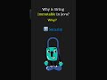 Why Is String Immutable in Java? Explained within 150 seconds! #java #k5kc #coding