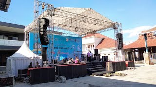 Begini cara loading sound konser aeromax untuk acara perusahaan bus PO hariyanto