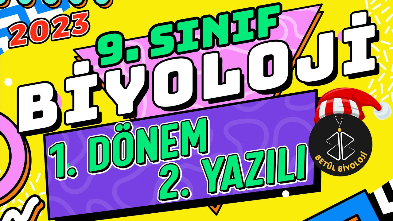 9. Sınıf Biyoloji 1. Dönem 2. Yazılı Hazırlık #yazılı #biyoloji #9sınıf ...