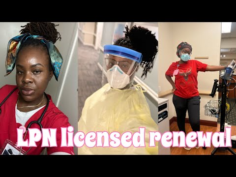 How do I renew my LPN license?