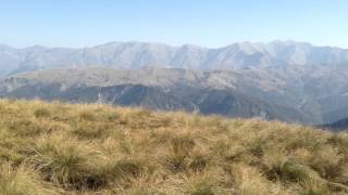 Caucasian Mountains, camping at Mount Kupuc with shepherds in Azerbaijan