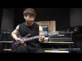 prs experience limited special 22 semi hollow demo h city by guitarist haechan park 박해찬