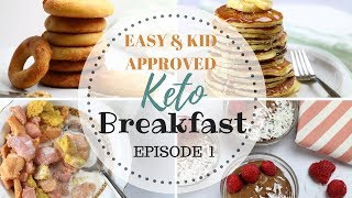 EASY KETO Breakfast ideas | Keto Back to School Meals | Keto Kid & Sugar Free Recipes PART 1