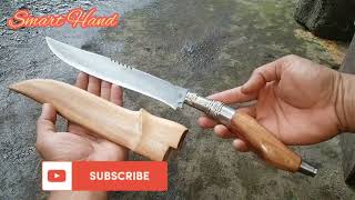 Membuat Pisau Rambo, Forging Rambo knife
