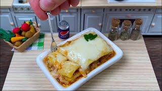 Miniature Lasagna Recipe | Easy Making Dish | Mini Cooking