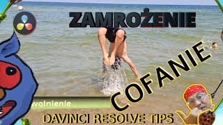 #43 Zamrożenie zwolnienie odwrócenie w #Davinci #Resolve