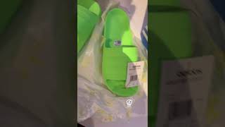 Unboxing the New adidas Ayoon Adilette Slippers: Ultimate Comfort and Style!#shorts #adidas #lacoste