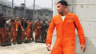 GTA 5 - ESCAPE The PRISON in a ZOMBIE Outbreak! || (GTA 5 MODS)
