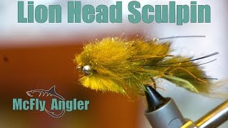 Lion Head Sculpin Streamer - Underwater Footage - Great trout streamer - McFly Angler