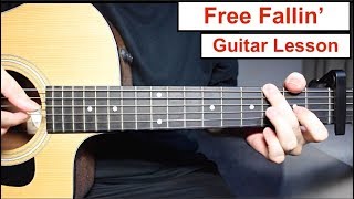 John Mayer - Free Fallin' | Guitar Lesson (Tutorial) How to play Fingerpicking Lesson
