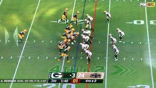 Green Bay failed 4th down