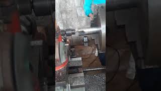 Milling attachment on lathe machine