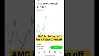 AMC is EXPLODING into SPACE! #shorts #money #amc