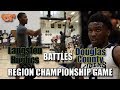 Langston Hughes BATTLES Douglas County for the Region Championship