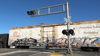 UP 9901 Stockton Turn Local Hauler North - F St. Railroad Crossing, Galt CA