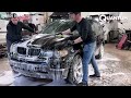 how professionals deep clean a bmw with a filthy interior first wash in years by @needs.detail