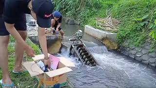 Turbin Ulir Archimedes Screw Part 2 In Indonesia||ian cemplun