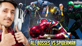 How Can I Handle This 1 Vs 5 Situation - Crazy FIGHT 💪- SPIDER MAN REMASTERED GAMEPLAY