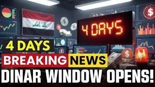 Breaking 4 Day Dinar Window Opens Final Notification Countdown Begins Iraqi Dinar