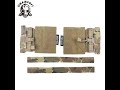 Tactical Vest Universal MOLLE Quick Removal Buckle Set Single Point Quick Release System Set for