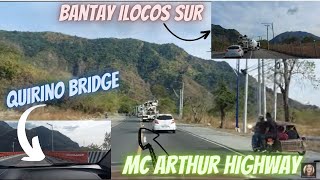 Quirino Bridge view,  Abra River || MacArthur Highway, Bantay Ilocos Sur