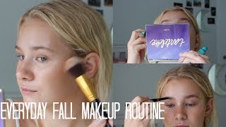 BROZED GLOWY FALL MAKEUP