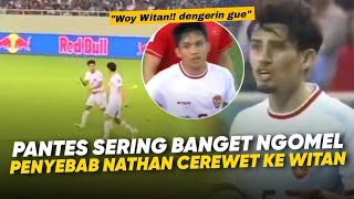 Kena Omel Mulu Sama Nathan !! Ternyata Ini yang Diributin Witan dan Nathan Tjo A On di Laga Semalem